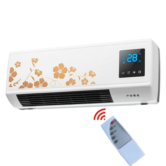 FYHALE 8,000 btu 115V Wall-mounted Air Conditioner with Remote Control (Heating and Cooling)