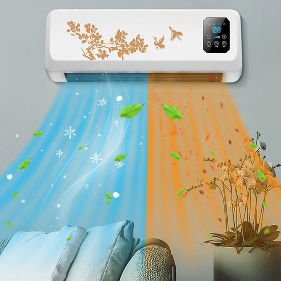 FYHALE 8000BTU Window Air Conditioner with Remote, White