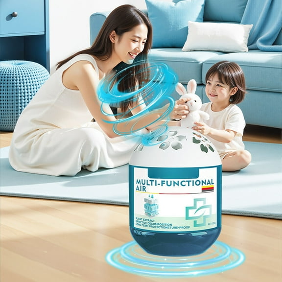 FYHALE Dust Removal Box, Vacuum Magic Box, Multifunctional Air Magic Box, Long-Lasting Air Freshener for Home, Office, Bedroom, Pet Areas