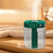 FYHALE Evaporative Humidifiers 800 Sq Ft, Portable Desk Humidifier, Cool Mist Humidifier, Small Humidifier for Home Bedroom office, Plants, Three-Head Spray, Night Function