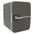 thumbnail image 1 of FYHALE Mini Fridge with Freezer, Compact Refrigerator, Energy Saving, Single Door, 6 Liter/8 Cans, Gray, 1 of 6