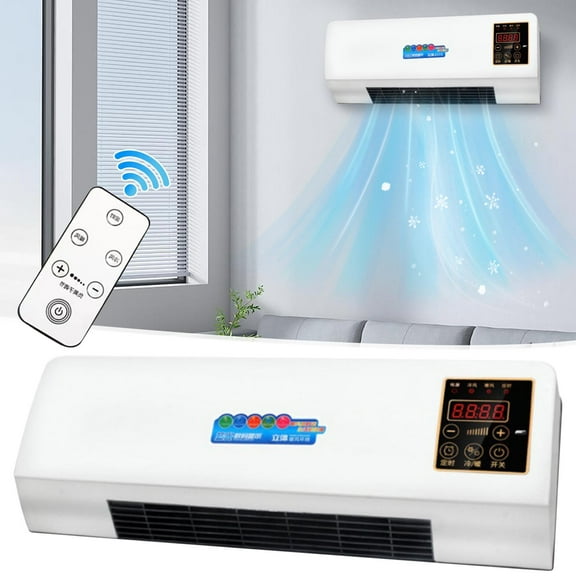 FYHALE Portable Air Conditioner, 8,000 BTU Wall-Mount AC Unit, 3-in-1 Portable AC Cooler, Heater& Fan Mode, Remote Control, Energy Efficient AC 5,000 BTU up to 250 Sq.ft