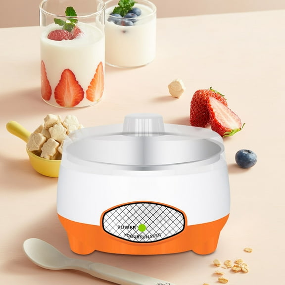 FYHALE Probiotic Yogurt Maker, Automatic Yogurt Maker Machine with Stainless Steel Liner, 1.2L Multi-Function Electric Yogurt Machine for Yogurt, Greek Yogurt, Cheese, Natto