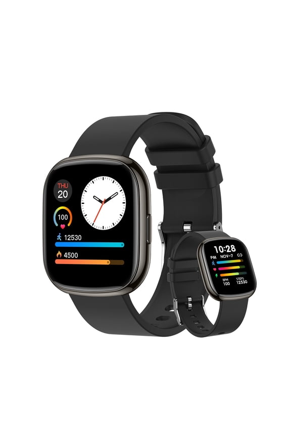 Smartwatch for Android Phones 13.3-inch High-definition Screen with Multiple Sports Mode Reminder Functions Music Control IPX8 Waterproofs Smartwatch
