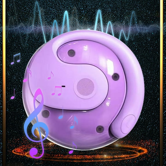 FYHALE T26 Pro Language Translator Earbuds, Ai Translation Earbuds Real Time, Wireless Bluetooth Translating Earbuds 144 Languages Translator(Purple)