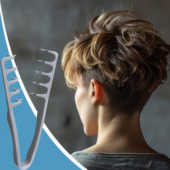 FYHALE Texture Styling Comb Wide Tooth Comb Men Women Volume Curl Comb Natural Curls Hair Comb Ergonomic Seam Cover Pony Combs Hair Styling Devices for Men Women