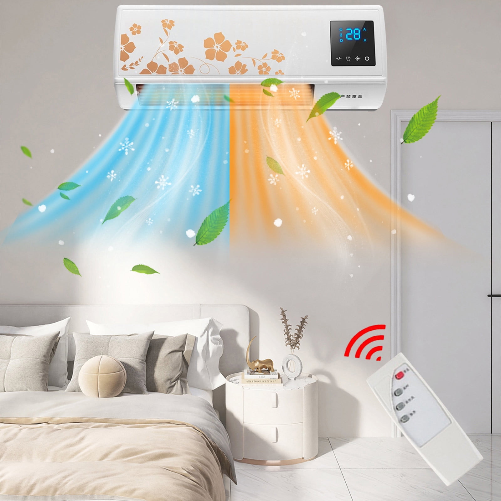 FYHALE Wall Air Conditioner, Portable Air Conditioner with Remote