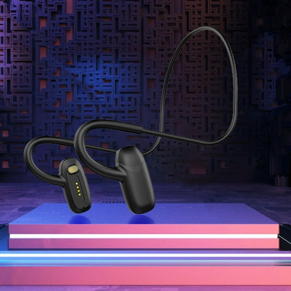 FYHALE Waterproofs Sweat Resistants Large Capacity Airer Conduction Bones Conduction Running Exercise Sleep Wireless Bluetooth Earphones with Built-in