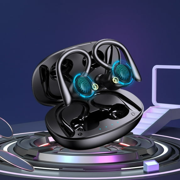 FYHALE Wireless Sports Bluetooth Earphones Ear Mounted Noise Cancelling Stereo Earphones