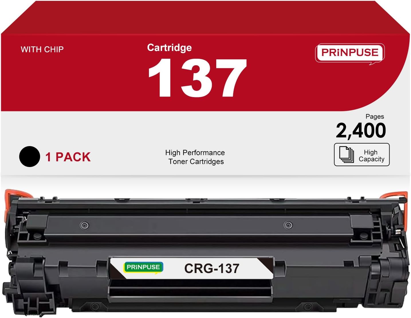 Canon G Toner CRG137 C137 Per Stampanti Canon ImageClass - 2 Pezzi, Compatibile Con MF227dw, MF212w, MF232w, MF244dw E Altri Modelli Toner Nero Per MF227dw