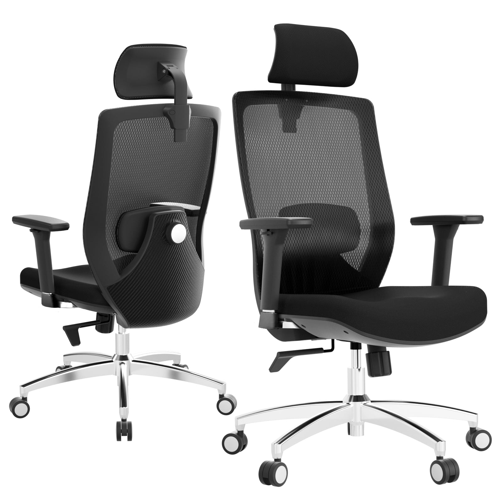 Chair Ergonomic, Ergo Lumbar Support PC Desk Chair Big and Tall