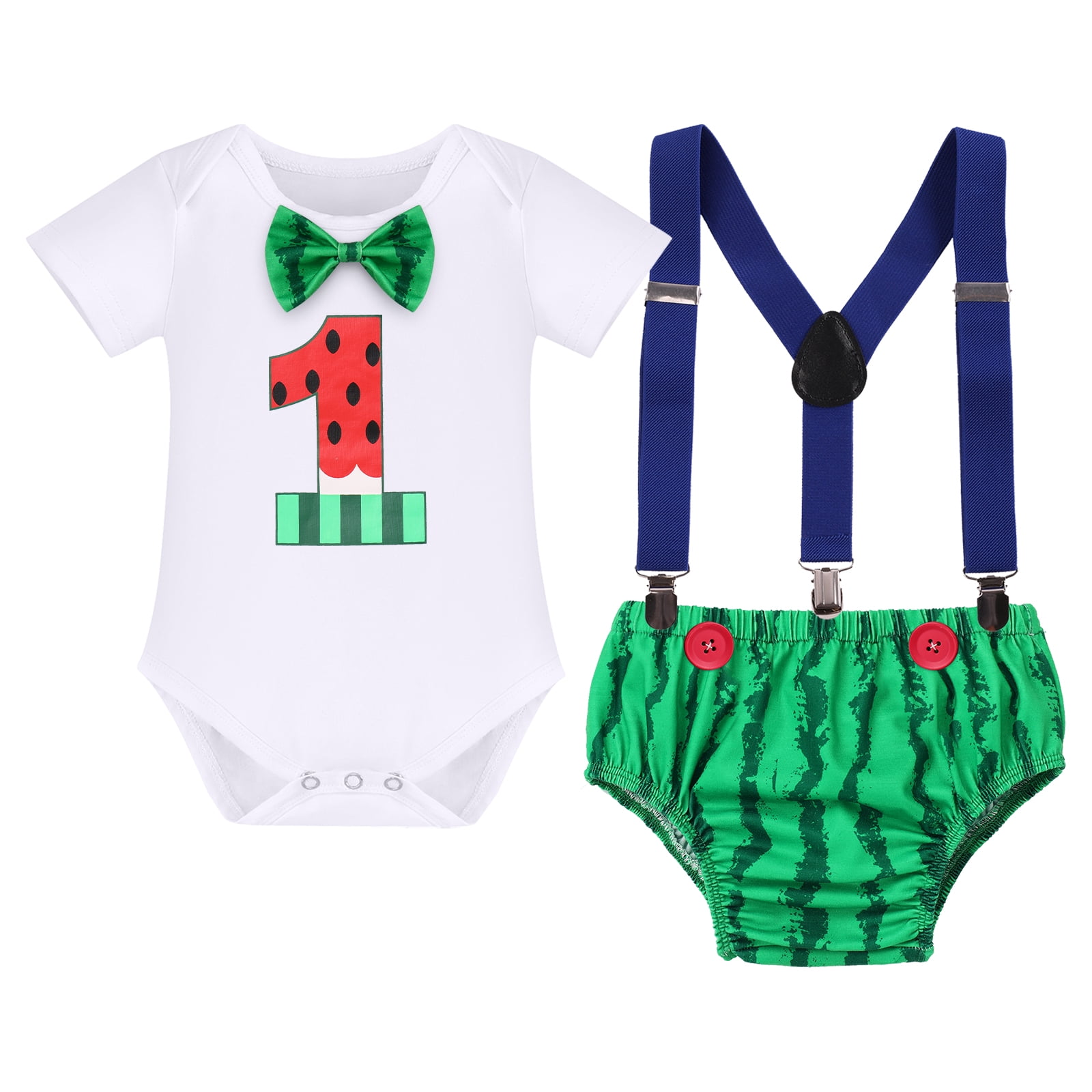Watermelon 1st hotsell birthday outfit