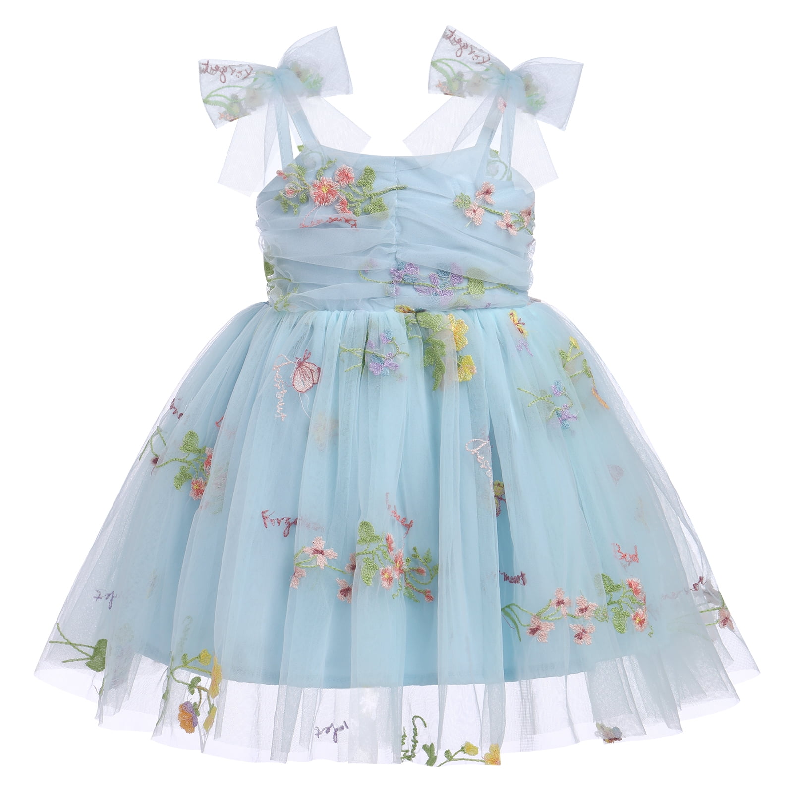 Modern Baby Newborn Toddler Girls Summer Tutu Dress With Printing Princess Dresses Sundress And Hat