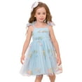 thumbnail image 1 of FYMNSI 18-24 Months Girls Clothes Summer Sleeveless Tutu Princess Dress Birthday Bowknot Tulle Sundress, 1 of 8