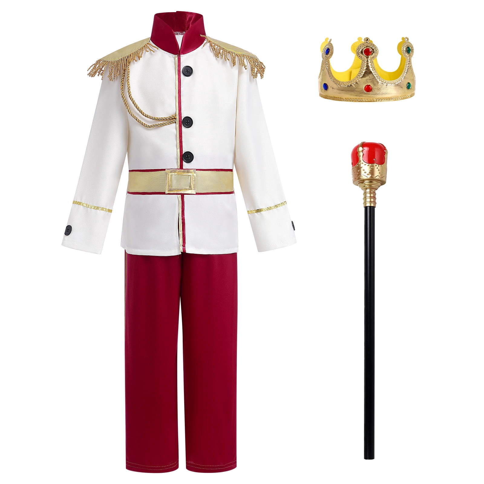 FYMNSI Boy Prince Charming Costume Halloween Carnival Cosplay Fancy fymnsi-boy-prince-charming-costume-halloween-carnival-cosplay-fancy