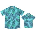 thumbnail image 1 of FYMNSI Kids Boys Hawaiian Shirt Father Son Tropical Hawaii Shirts Daddy and Me Family Matching Outfits Boy 5-6T, 1 of 8