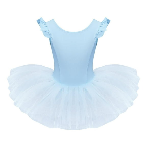 FYMNSI Toddler Girls Ballet Dance Dress Tutu Leotard Princess Dress One-Piece Bodysuit Gymnastic Outfit
