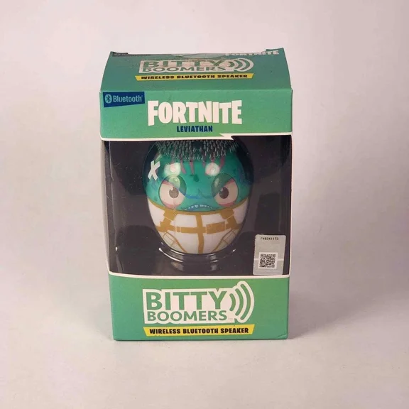 FYNA- Bitty Boomers Fortnite Leviathan Wireless Bluetooth Speaker Teal White Cl01