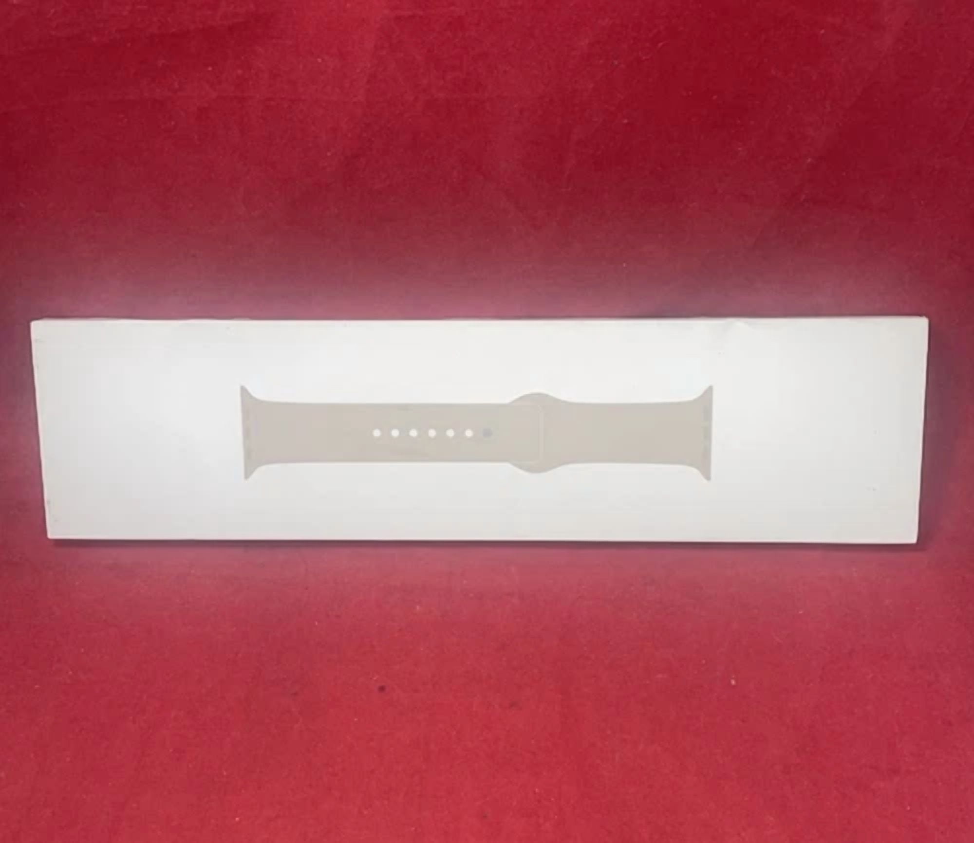FYNA- Genuine Apple Watch Sport Band(41Mm)Starlight - S/M(Fits 130180Mm Wrists)