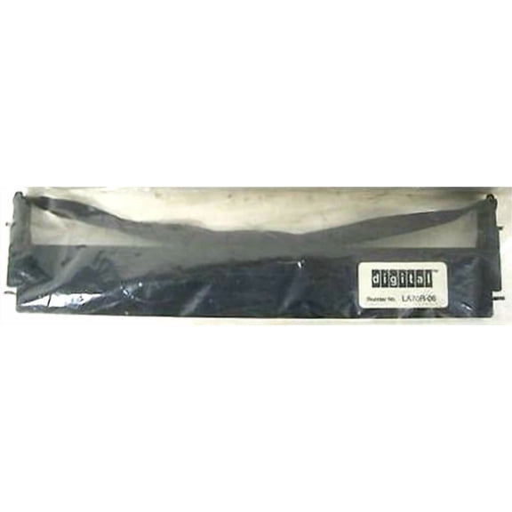 FYNA- Genuine Digital Dec La70R-06 Black Fabric Dot Matrix Printer Ribbon (1)