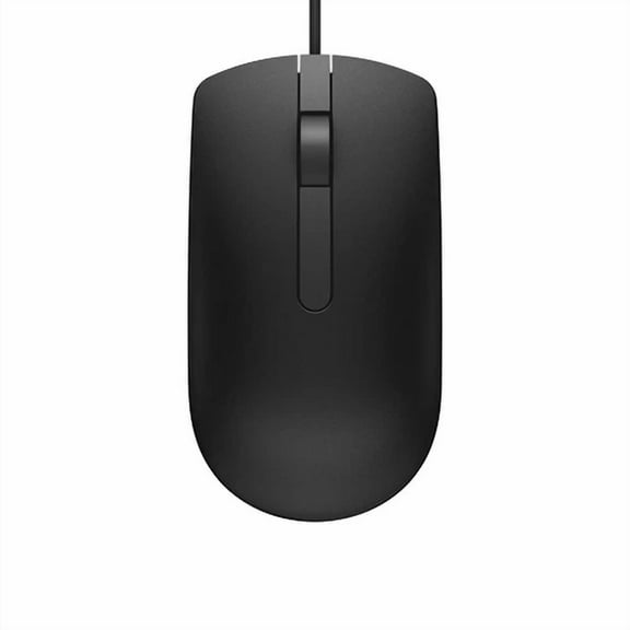 FYNA- New Dell Optical Usb Wired Mouse Black - Dell Scroll Mouse