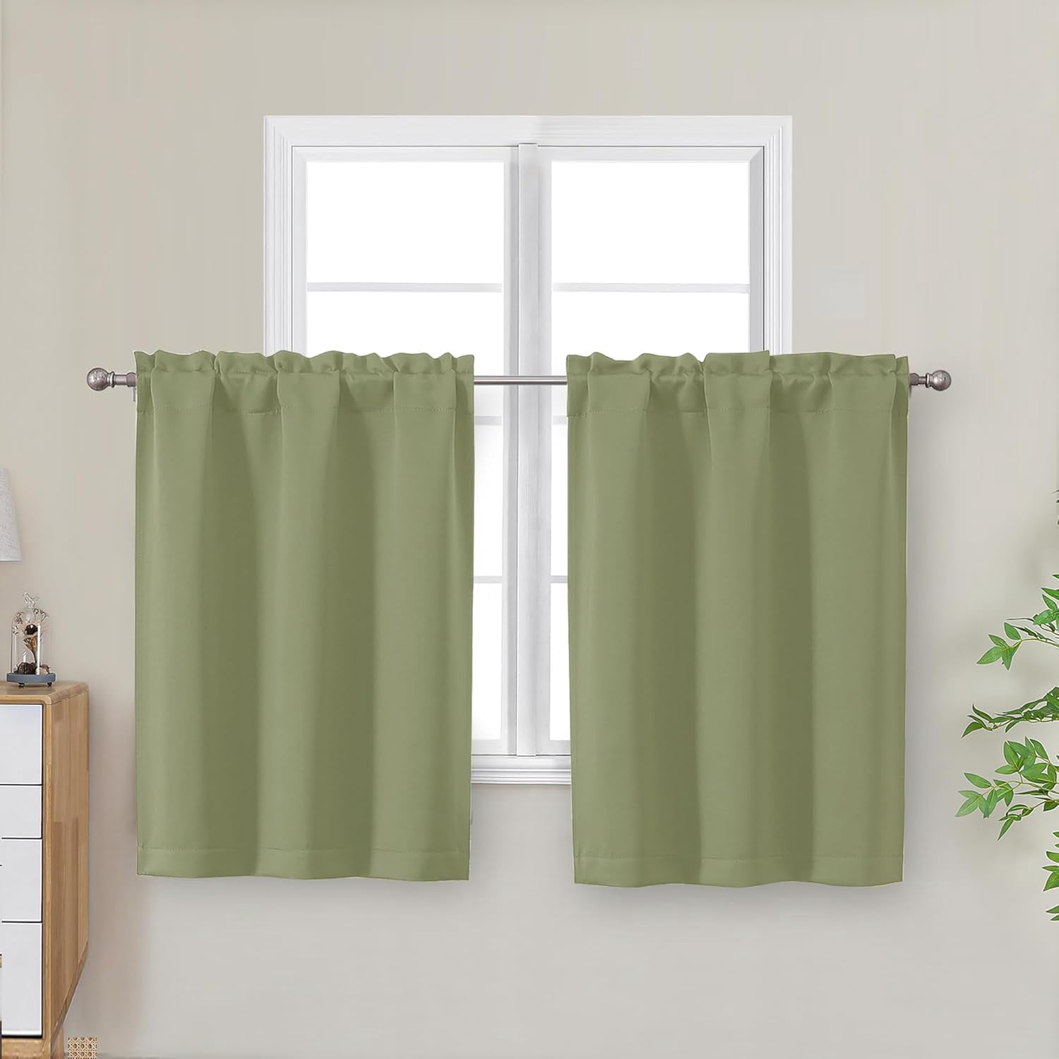 Sage Green Kitchen Curtainsnull