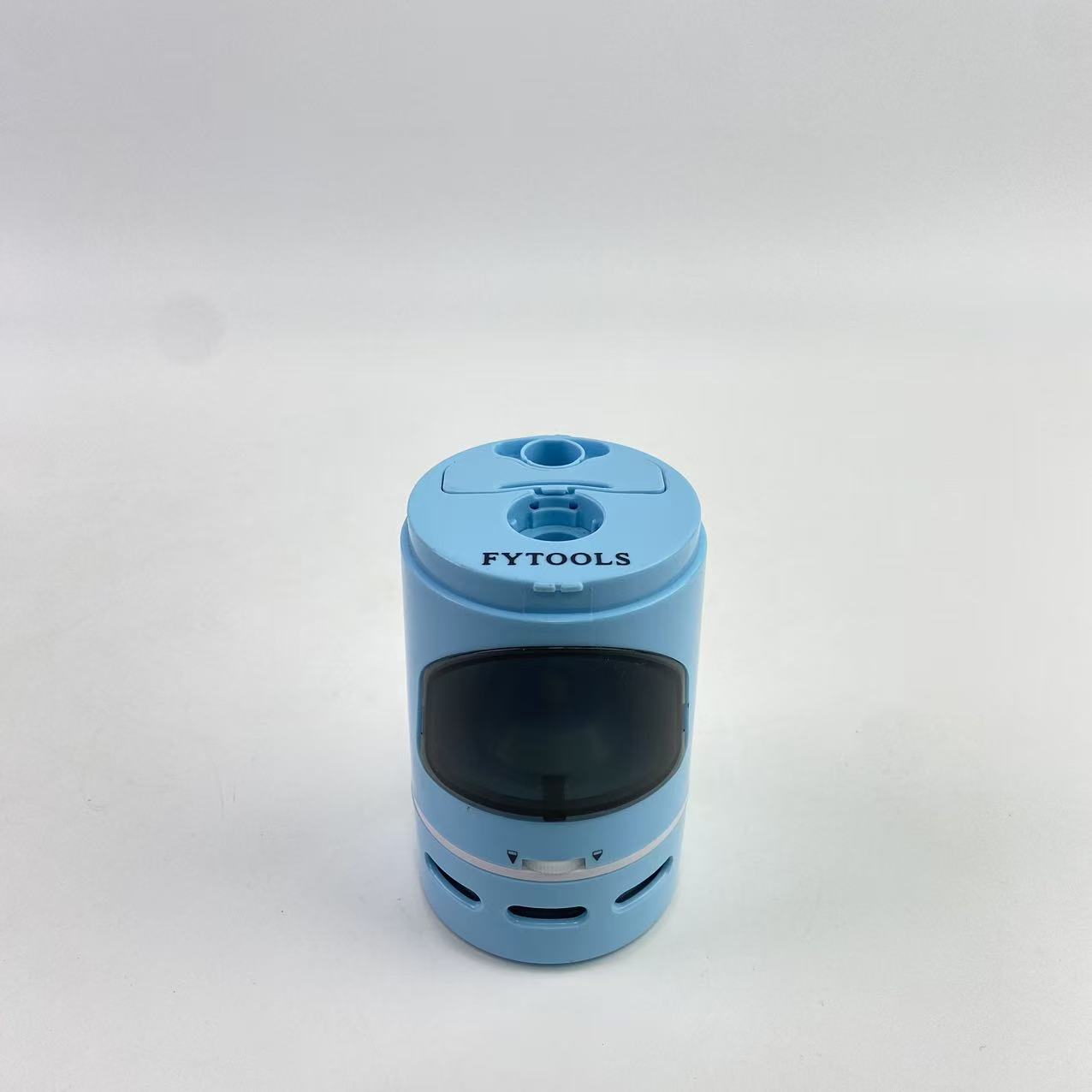 FYTOOLS Pencil sharpeners,Wireless Automatic Pencil Sharpenerfor 6.5-8mm Colored Pencils, BatteryOperated,Fast Sharpening,Blue