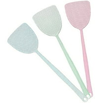 FYTPOV 3pcs Fly Swatter, Strong Flexible Manual Swat Pest Control, Fly Swatter for Indoors, 17.5” Long Handle, Thickened