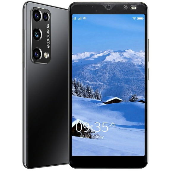 FYTPOV Android Phone, 5.8-inch Curved Screen Smartphone Android 10.0 1080P HD Camera1GB + 8GB Support 2 SIM Card And 128G Card, Cell Phones Unlocked