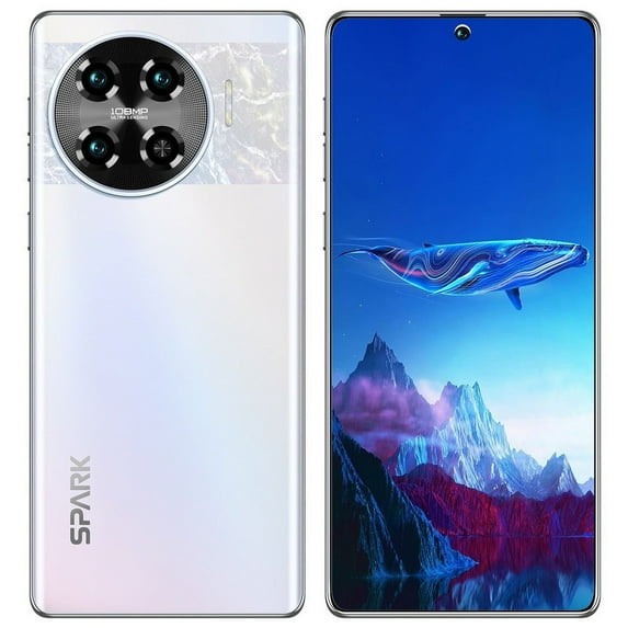 FYTPOV Android Phone, The New Spark 20pro + Android 6.8-inch 4G All Netcom 3 + 64G Smartphone, Cell Phones Unlocked