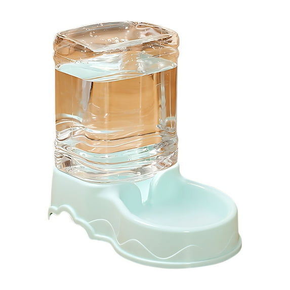 FYTPOV Automatic 3.8L Pet Waterer, Gravity Cat Dog Water Dispenser, Large Capacity Water Feeder for Cats and Small and Medium-Sized Dogs