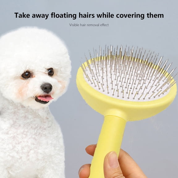 FYTPOV Cat Brush Dog Brush for Shedding, Cat Brushes for Long or Short Haired Cats, Cat Hair Brush Cat Grooming Brush Cat Comb Easily Removes Mats, Tangles, and Loose Fur