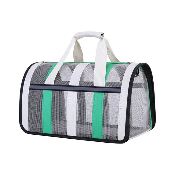 FYTPOV Cat Carriers Dog Carrier Pet Carrier for Small Medium Cats Dogs Puppies up to 15 Lbs, Breathable Mesh Cat Bag Dog Bags, Foldable Travel Puppy Kitten Carrier,13*15in
