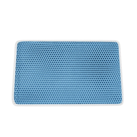 FYTPOV Cat Litter Box Mat, Easy Clean Cat Litter Trapping Matt for Floor, Plastic Cat Litter Mat Non-Slip, 23.6*17.7inch