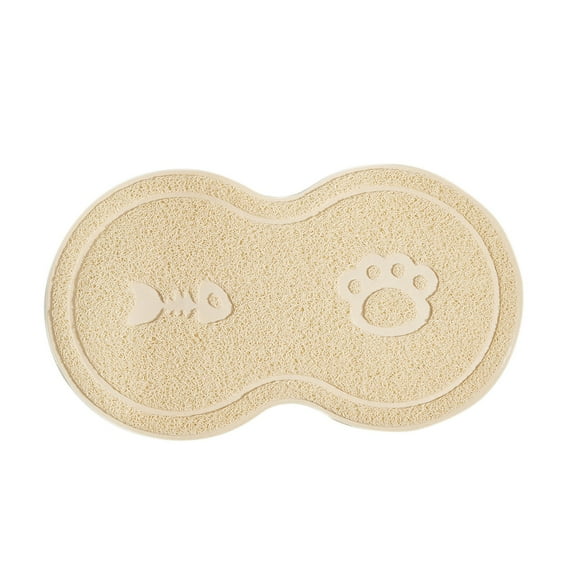 FYTPOV Cat Litter Mat, Litter Trapping Mat, Premium Durable PVC Dog Food Mat, Pet Litter Box, Easy to Clean, Non-Slip, Waterproof