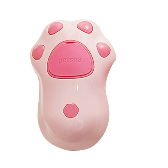 FYTPOV Cat Steam Brush, Cute Paw Shape Steamy Cat Brush for Shedding, Multifunctional Steam Cat Brush for Massage, Combing & Removing Tangled Hair