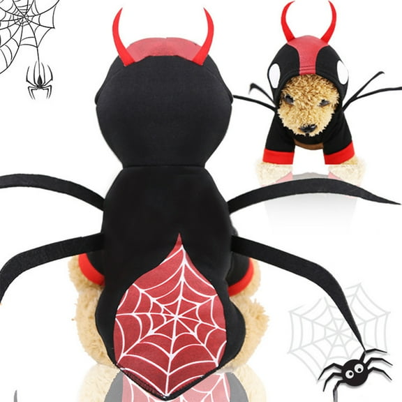 FYTPOV Creative Dog Clothes Cat Clothes, Spider Dog Hoodie Cat Costume, Pet Cosplay Costume for Dogs Puppy Cats, Pet Costume for Party, Great Gifts