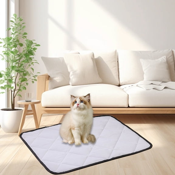 FYTPOV Dog Crate Mat for All seasons, 20*16inch Dog Bed Mat with Anti-Slip Bottom, Dog Kennel Pad for Sleeping, Washable Pet Mattress