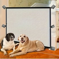 FYTPOV Dog Gate for Stairs Pet Gates for The House, Mesh Dogs Screen Gate for Doorways Stairways Indoor Safety, 70.9*28.4inch