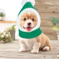 thumbnail image 1 of FYTPOV Dog Hat for Medium Large Dogs, Winter Windproof Warm Stretchy Knitted Pet Hat, Christmas Dog Hats, Green, M, 1 of 5
