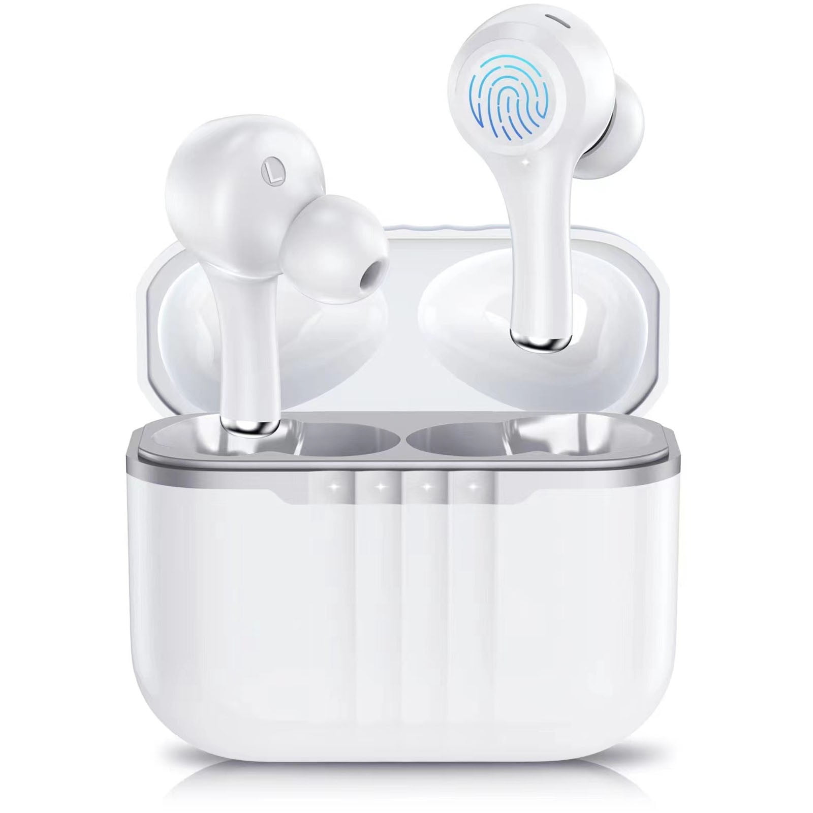 FYTPOV Earbuds Wireless Bluetooth, 144 Languages Translation Earbuds with Noise Cancellation, Multi-Function Ear Buds for Travel Business, Translation Earbuds Real Time