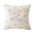 thumbnail image 1 of FYTPOV Fluffy Pillow Covers,Heart Sequins Throw Pillow Covers for Couch Car Sofa, 18x18 in Pillow Cases, Christmas Pillow Covers, Valentines Day Decorations, Home Decor, 1 of 5