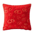 thumbnail image 1 of FYTPOV Fluffy Pillow Covers,Heart Sequins Throw Pillow Covers for Couch Car Sofa, 18x18 in Pillow Cases, Christmas Pillow Covers, Valentines Day Decorations, Home Decor, 1 of 5