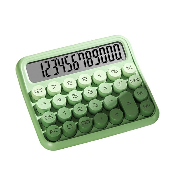 FYTPOV Gradient Calculator, 12 Digit Large LCD Display Calculator, Calculators Desktop, Multi Functional Calculators for Basic Office Supplies