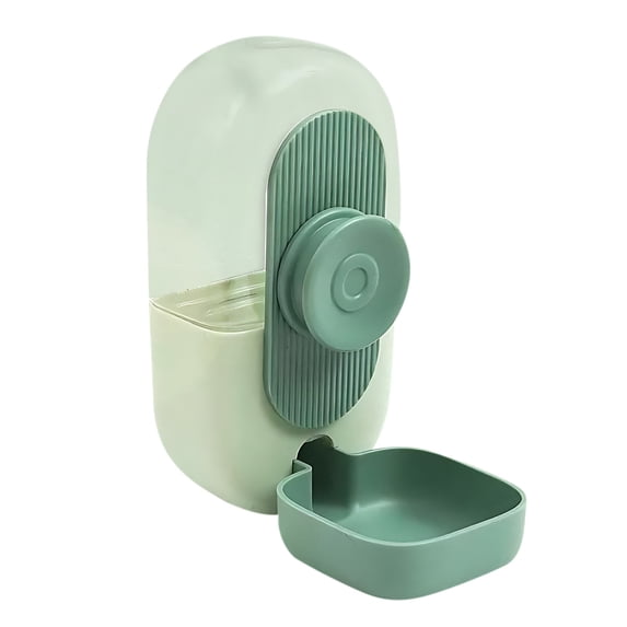 FYTPOV Hanging Automatic Food and Water Dispenser, Gravity Rabbit Feeder Set, Cage Cat and Bunny Food Bowl