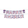 thumbnail image 1 of FYTPOV Happy 4th of July Banner, Independence Day Decor Banner for Party, Red White and Blue Theme Party Supplies, Memorial Day Decorations, 1 of 5