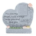 thumbnail image 1 of FYTPOV Memorial Stone for Dogs Cats, Pet Grave Marker Tombstone with Photo Frame, Pet Dog Garden Stones Cat Grave Markers for Indoor Outdoor, 1 of 5