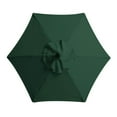 thumbnail image 1 of FYTPOV Patio Umbrella Replacement Canopy, Market Umbrella Top, Outdoor Table Umbrella Canopy for 6 Ribs, Canopy Only, Green, 6.6FT, 1 of 2