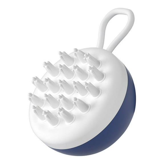 FYTPOV Pet Silicone Shampoo Brush for Medium Large Dogs Cats, Cute Lemon Shape Dog Bath Brush, Anti-skid Rubber Dog Cat Pet Grooming Shower Bath Brush Massage Comb