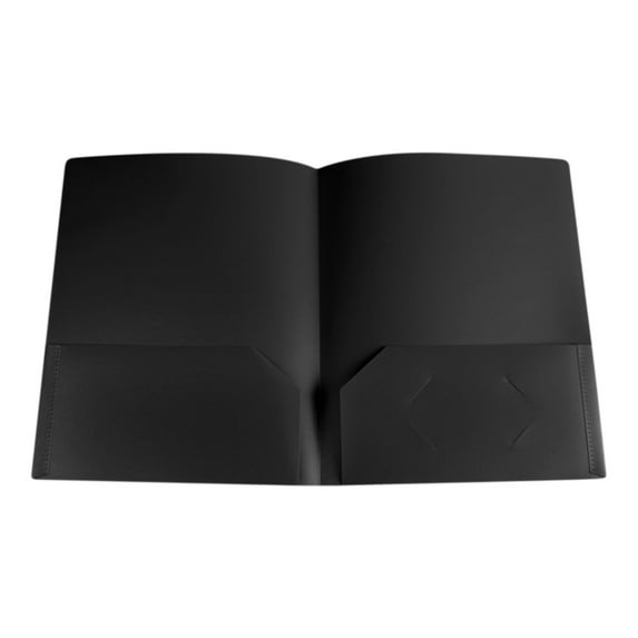 FYTPOV Plastic Folders With Pockets Heavy Duty Pocket Folders Letter Size File Folders For Documents Office School